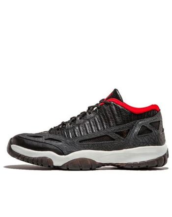 Air Jordan 11 Retro Low IE ??Black Charcoal Red?? 2003 306008-061