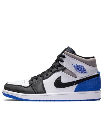 Air Jordan 1 Mid SE ??Royal Black Toe?? 852542-102