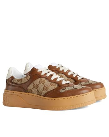 Gucci Unisex GG Sneaker 676092 Coffee