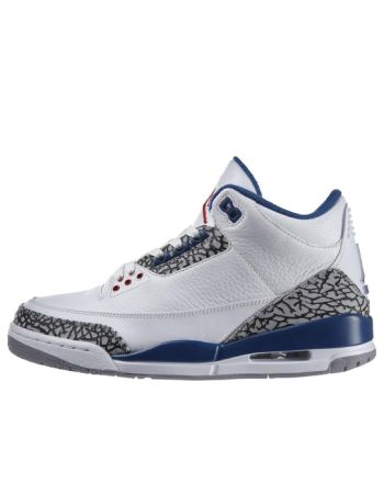 Air Jordan 3 Retro ??True Blue?? 2001 136064-141