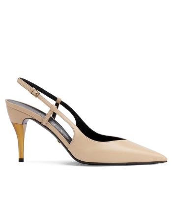 Gucci Women's Slingback Heeled Pump 762378