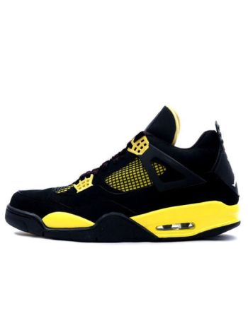 Air Jordan 4 Retro Thunder (2006) ??Black Yellow?? 314257-071