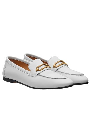 Hermes Women's Colette Loafer White