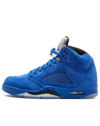 Air Jordan 5 Retro ??Blue Suede?? 136027-401