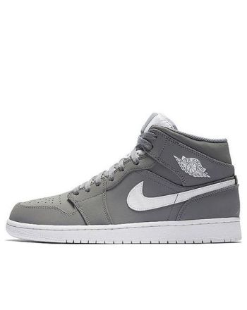 Air Jordan 1 Retro Mid ??Cool Grey?? 554724-014