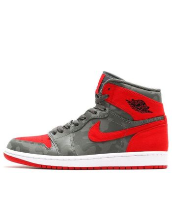 Air Jordan 1 Retro High Premium ??Red Camo?? AA3993-032