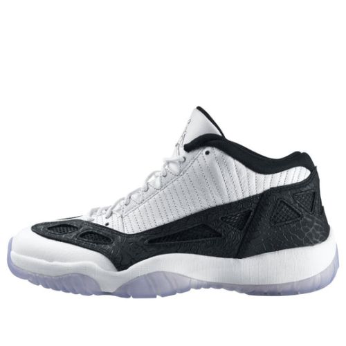 Air Jordan 11 Retro Low IE ??White Black?? 306008-100