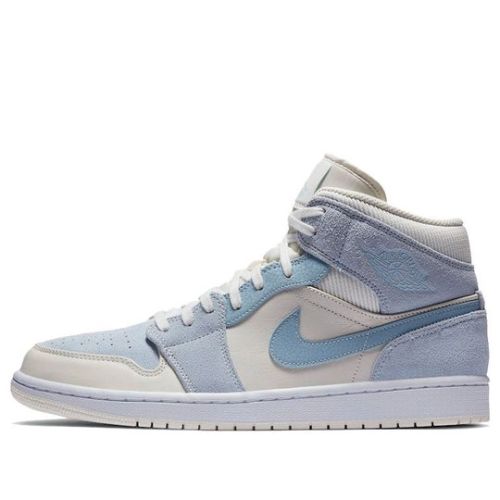 Air Jordan 1 Mid SE ??Sail Light Blue?? DA4666-100