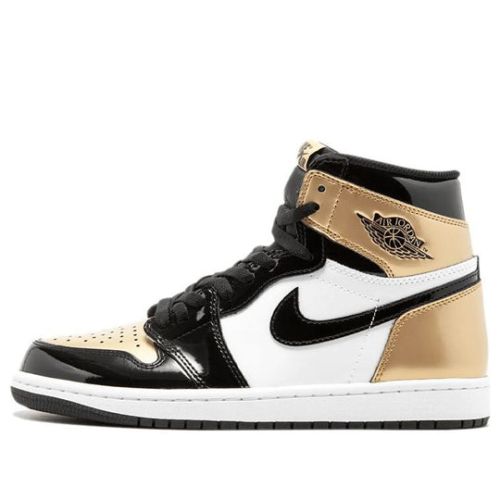 Air Jordan 1 Retro High OG NRG ??Gold Toe?? 861428-007