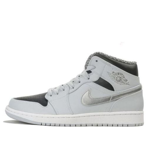 Air Jordan 1 Retro Mid ??Wolf Grey?? 554724-032