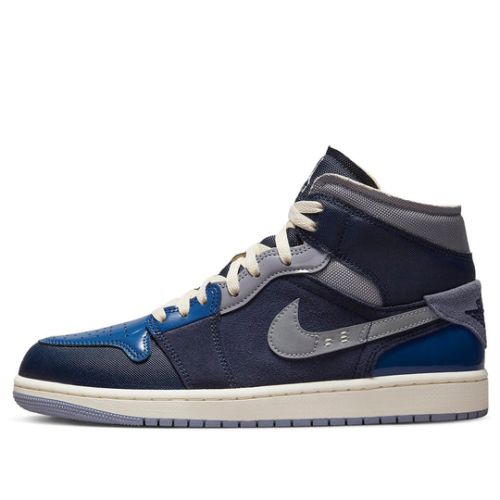 Air Jordan 1 Mid SE Craft ??Inside Out ?C Obsidian?? DR8868-400