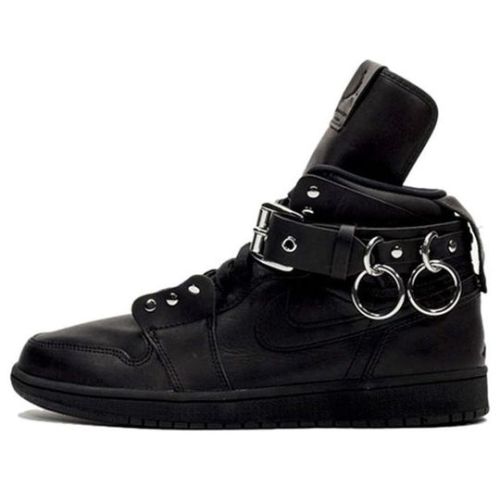 Comme des Garons x Air Jordan 1 Retro Strap High ??Black?? CN5738-001