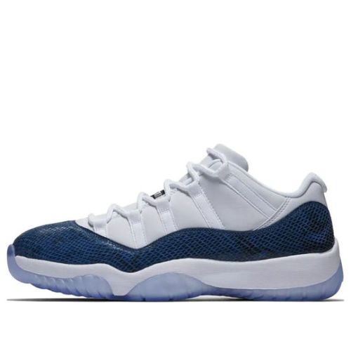 Air Jordan 11 Retro Low ??Navy Snakeskin?? 2019 CD6846-102